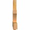 Ekena Millwork Redmond Rough Sawn Timber Gable Bracket, Western Red Cedar, 108"W x 31 1/2"H x 4"D x 6"F, 7/12 Pitch GBW108X31X0406RED00RWR - alternate 2